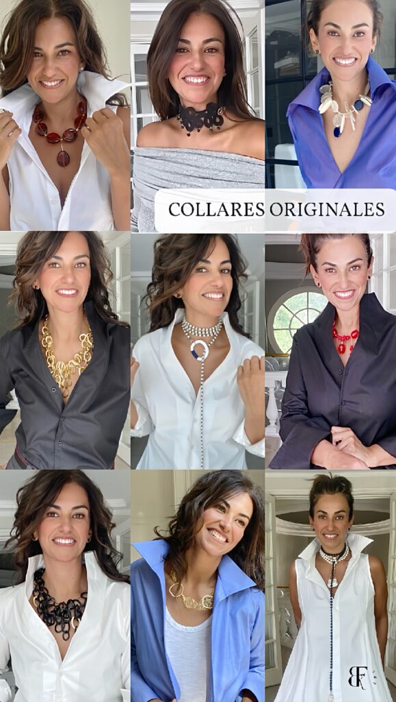 collares originales, exclusivos, inspirados en el arte