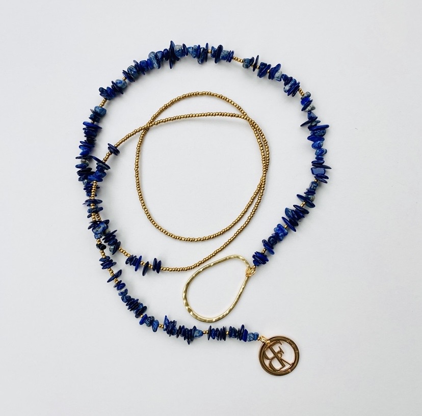 Collar Judith BUFANDA AZUL