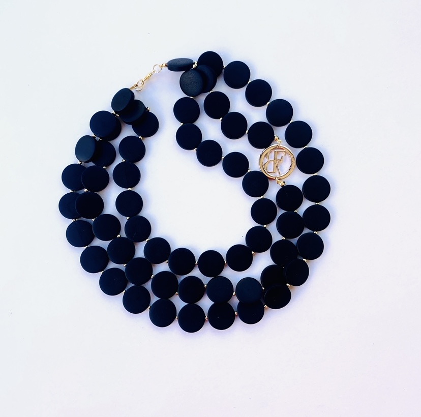 Collar CIRCULOS BLANCK